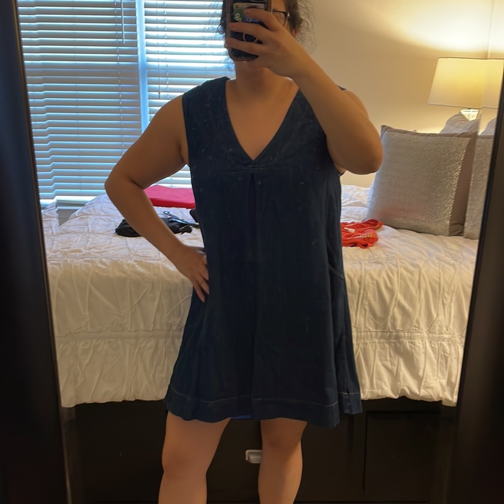 Free People Denim Dress size M